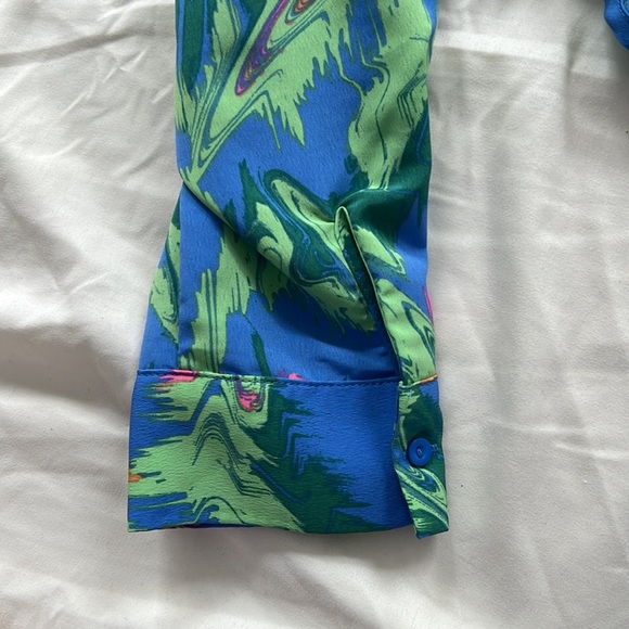 SHEIN Colorful Blouse - Picture 4 of 4